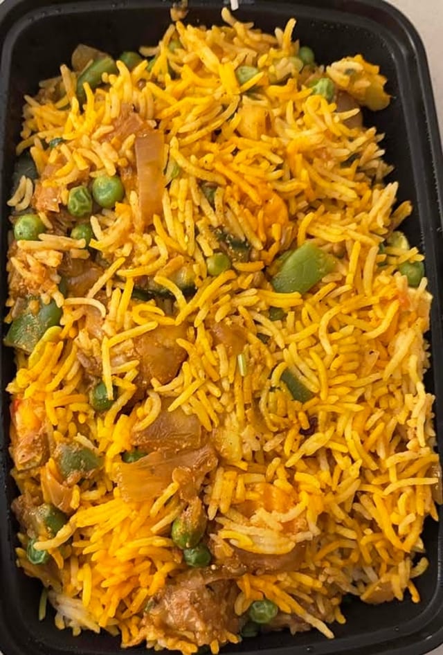 Mixed Veg Biryani.